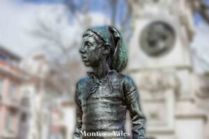 Estátua de bronze